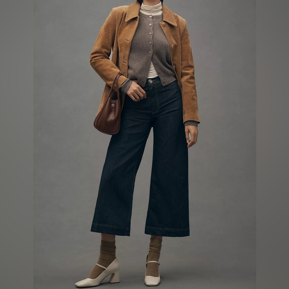 THE ETTIE HIGH-RISE CROP WIDE-LEG JEANS BY MAEVE 31